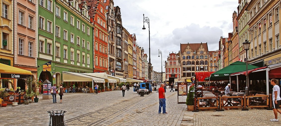 Rynek centralny Wrocław