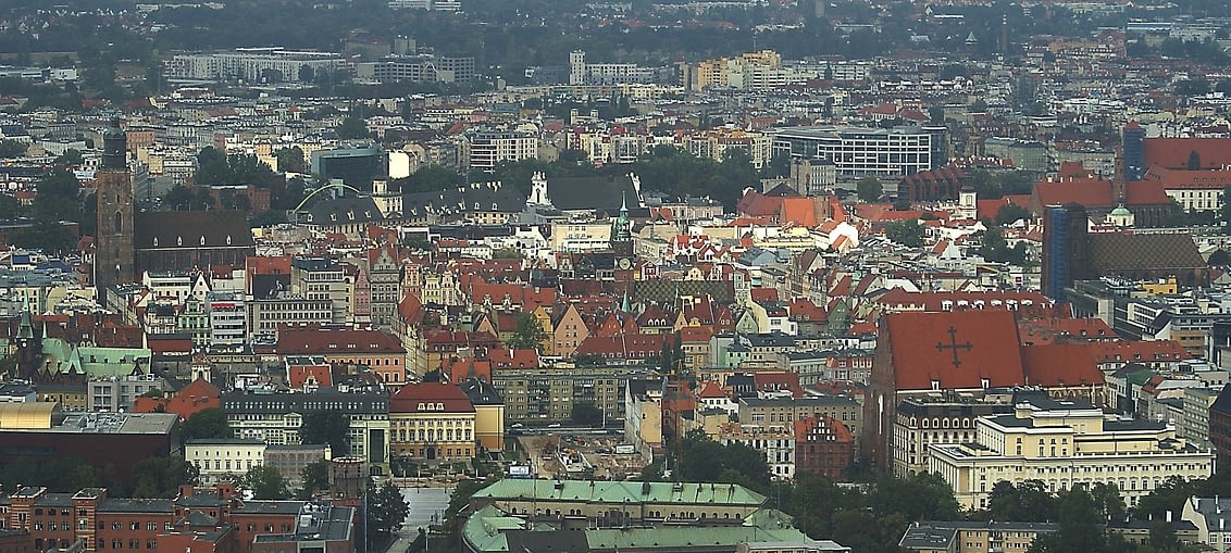 Wrocław ze Skytower